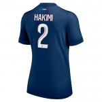 Günstige Fußballtrikots Paris Saint-Germain Achraf Hakimi 2 Frauens Heimtrikot 2024-25 Kurzarm